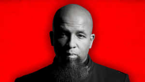 Tech N9ne Red Backdrop Portrait Wallpaper