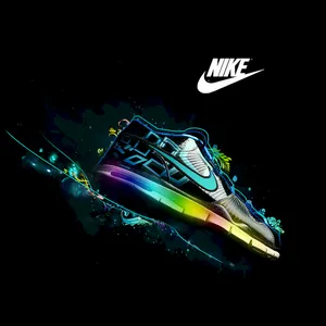 Technicolor Shoes Nike Iphone Wallpaper