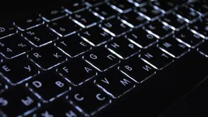 Technology Backlit Keyboard Wallpaper