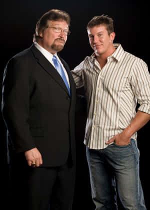 Ted Dibiase Jr. Black Background Wallpaper