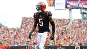 Tee Higgins Cincinnati Bengals Game Day Wallpaper