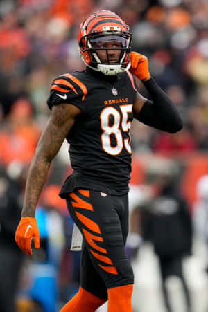 Tee Higgins Cincinnati Bengals Game Day Wallpaper