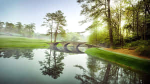 Tee Off At Augusta National Golf Club Wallpaper