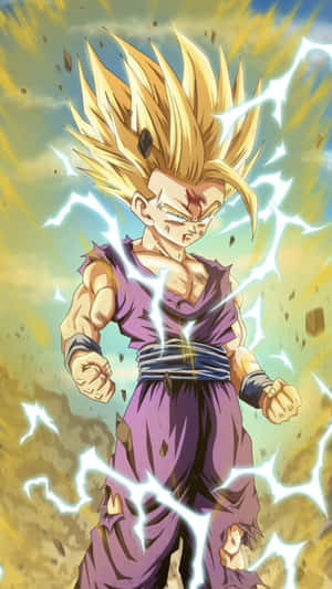 Teen Gohan - Ready To Destroy Evil Wallpaper