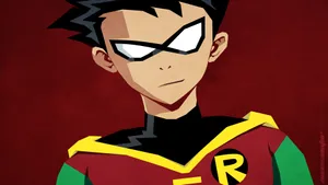 Teen_ Titans_ Robin_ Profile Wallpaper