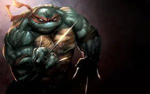 Teenage Mutant Ninja Turtles Rugged Raphael Wallpaper