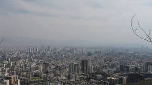 Tehran City Overlooking Wallpaper