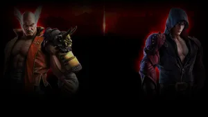 Tekken Jin Kazama And Heihachi Mishima Wallpaper