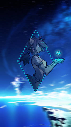 Telegram Character Diamond Wallpaper