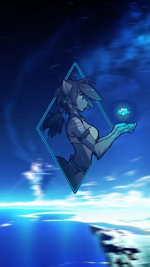 Telegram Character Diamond Wallpaper