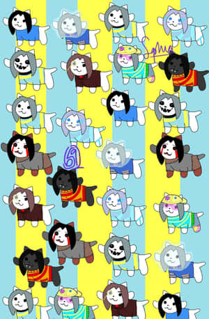 Temmie Undertale Cute Art Wallpaper