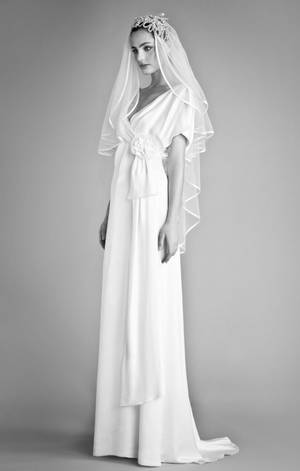 Temperley London Monochrome Veil Wallpaper