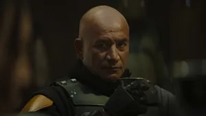 Temuera Morrison Drinking Boba Fett 4k Wallpaper