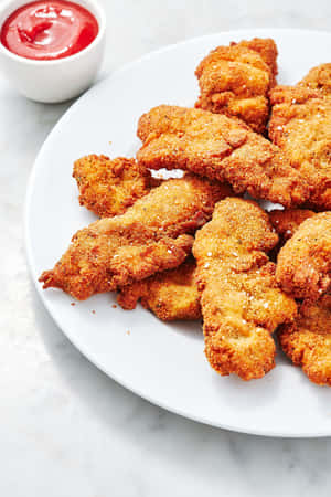 Tender Chicken Fingers Wallpaper