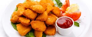 Tender Chicken Nuggets Platter Wallpaper