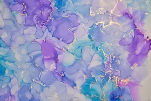 Tender Marbling Colors Wallpaper