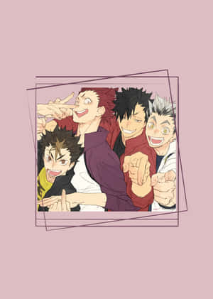 Tendo Satori: Volleyball's Intimidating Ace Wallpaper