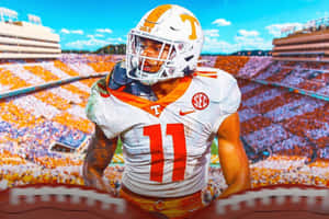 Tennessee Vols Football Player Number11 Wallpaper