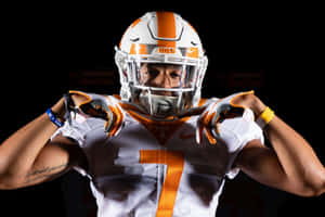 Tennessee Vols Football Player Portrait Wallpaper