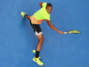 Tennis Athlete Nick Kyrgios Wallpaper