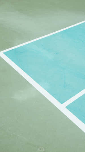 Tennis Court Corner Aesthetic Wallpaper