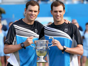 Tennis Players Mike And Bob Bryan Wallpaper