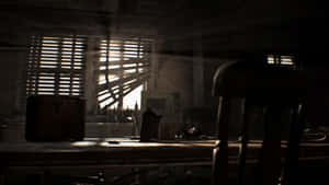 Tense Moments In Resident Evil 7 Wallpaper