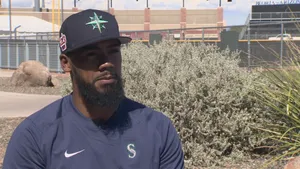 Teoscar Hernandez Seattle Mariners Interview Wallpaper