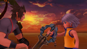 Terra - The Powerful Keyblade Warrior From Kingdom Hearts Wallpaper