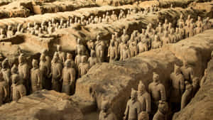 Terracotta Army Of Ancient China Wallpaper