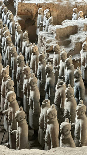 Terracotta Army Of Qin Dynasty Wallpaper