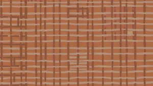 Terracotta Pattern Texture Wallpaper