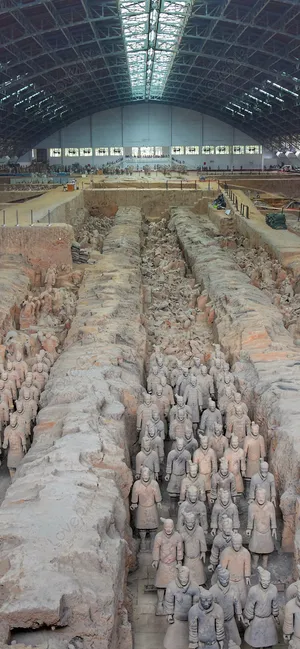 Terracotta Warriors Funeral Art China Wallpaper