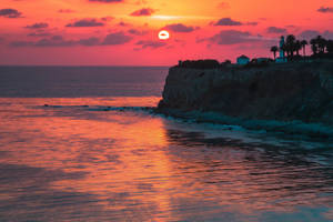 Terranea Bluff Los Angeles Sunset Wallpaper