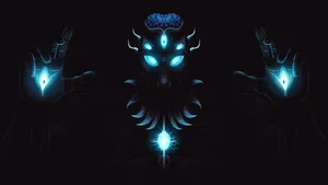 Terraria Moon Lord Glow Wallpaper