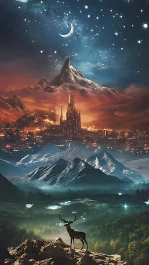 Terrasen Fantasy Landscape Wallpaper