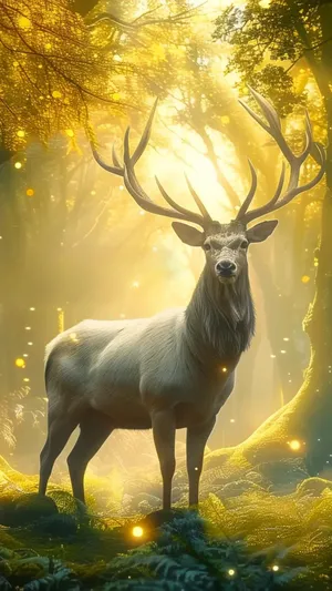 Terrasen Forest Guardian Wallpaper