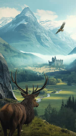 Terrasen Majestic Wilderness Wallpaper