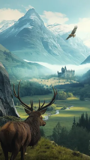 Terrasen Majestic Wilderness Wallpaper