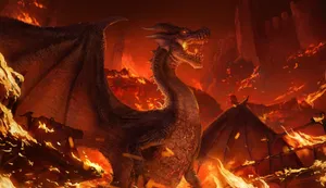 Terrifying Dragon Hunters Wallpaper