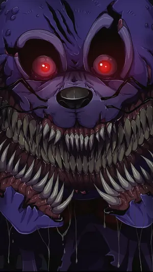 Terrifying Fnaf Encounter Wallpaper