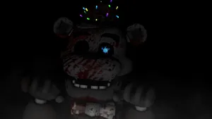 Terrifying Fnaf Jumpscare Moment Wallpaper
