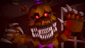 Terrifying Fnaf Jumpscare Moment Wallpaper