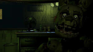 Terrifying Fnaf Jumpscare Moment Wallpaper