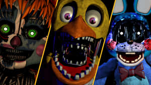 Terrifying Fnaf Jumpscare Moment Wallpaper