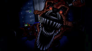 Terrifying Fnaf Jumpscare Moment Wallpaper