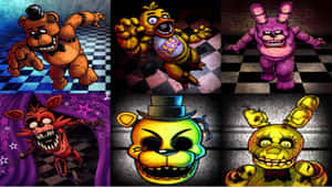 Terrifying Fnaf Jumpscare Moment Wallpaper