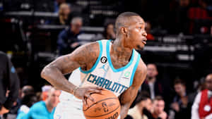 Terry Rozier Charlotte Hornets Basketball Wallpaper