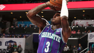 Terry Rozier Jump Shot Charlotte Hornets Wallpaper