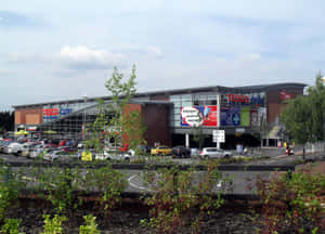 Tesco Superstore Exterior Lichfield Wallpaper